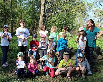 Buntes Treiben auf der Naturinsel